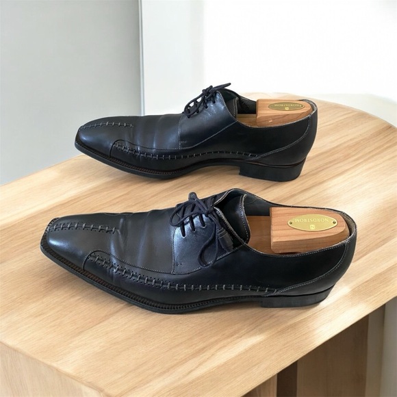 Mezlan Hendrix black lace up dress shoe size 10.5 main image 3